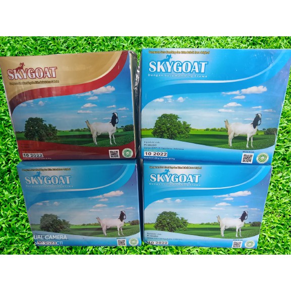 

Susu Kambing Etawa Skygoat Rasa Original dan Cokelat