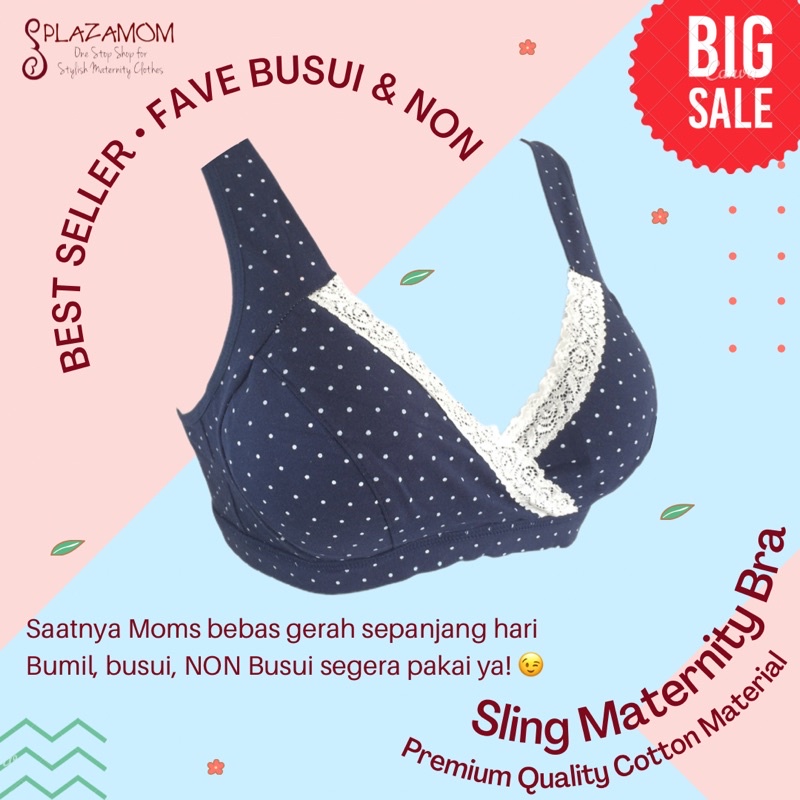 BRA MENYUSUI (SLING MATERNITY BRA) BEST SELLER PBH162M