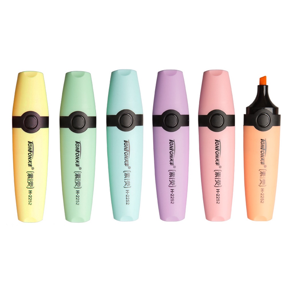 MurmerOfficial Pen Highlighter Pastel Colour Pen Journal Marker Pen Alat Tulis Replacement Penanda Warna S016