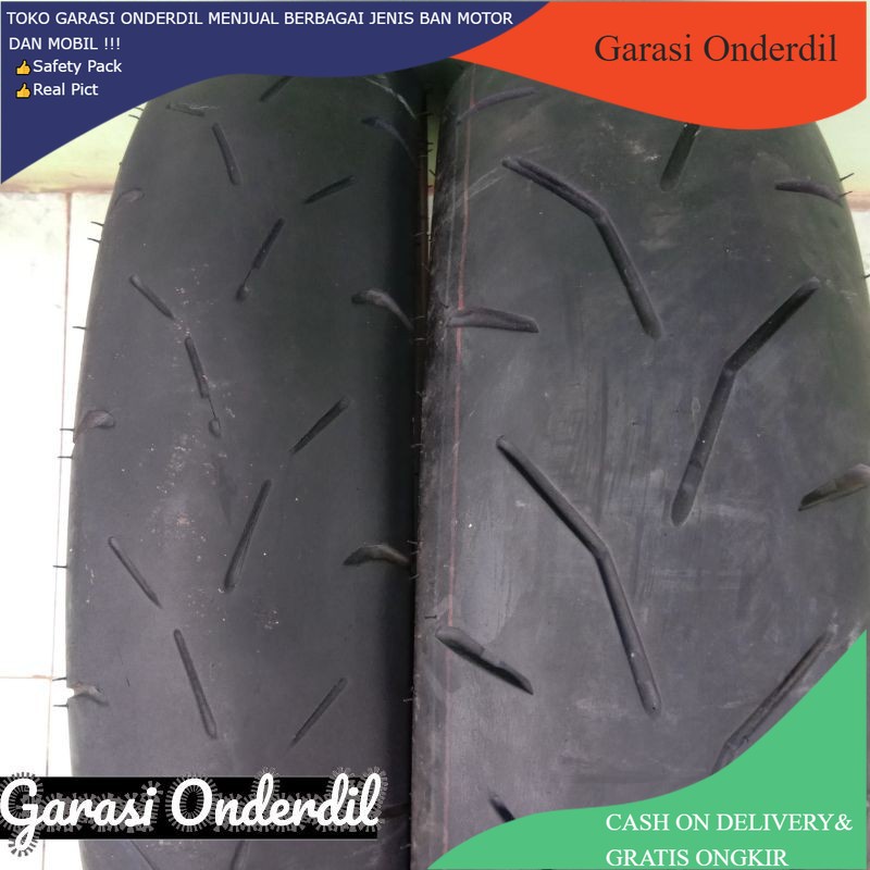 Ban sepasang motor Aerox merk IRC TUBBLESS Ring 14