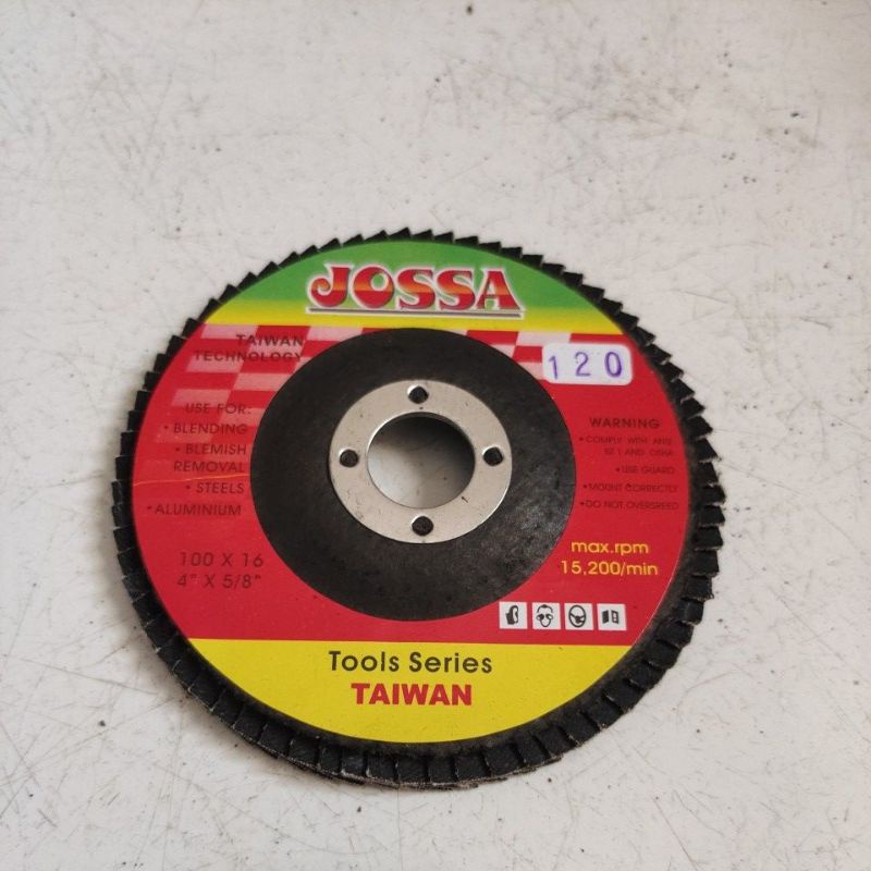 JOSSA amplas plap disk grit 120 / JOSSA amplas susun #120