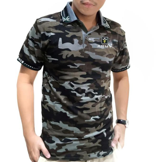 promo baju kaos polo kerah turn back crime tbc police interpol polisi pria terbaru