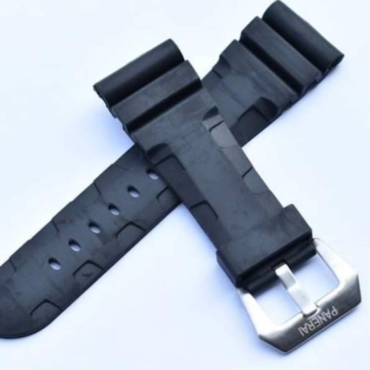 TALI JAM TANGAN PANERAI 26MM 26 MM RUBBER SILICONE TALIJAM PANERAI 26MM