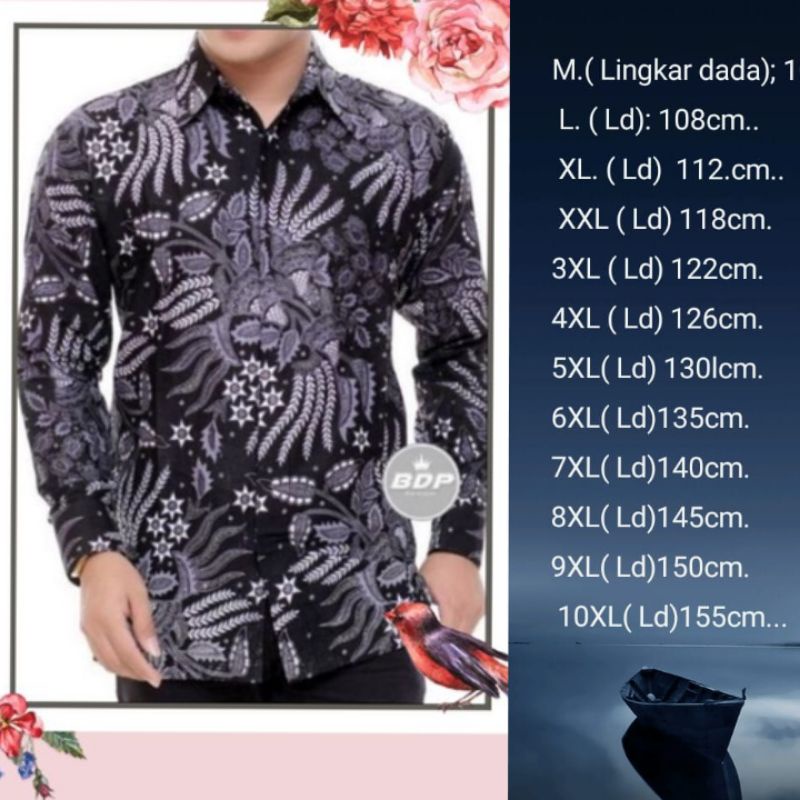 Baju Batik Pria Gus Azmi Syubbanul Muslimin Batik Katun Halus Hadroh Azzahir Hilwa