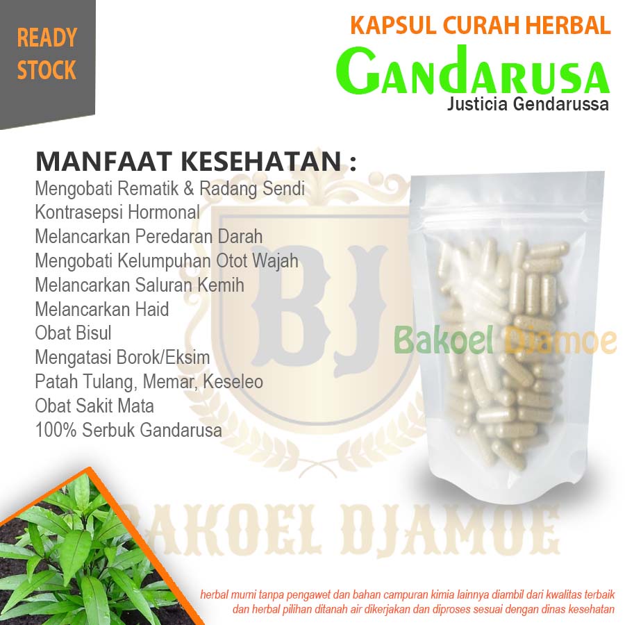 

Kapsul curah herbal gandarusa kapsul herbal bisul eksim rematik bells palsy sakit mata