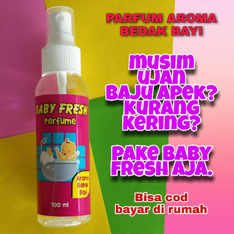 PARFUM BAJU AROMA BEDAK BAYI/PARFUM AROMA BABY/PARFUM BAYI