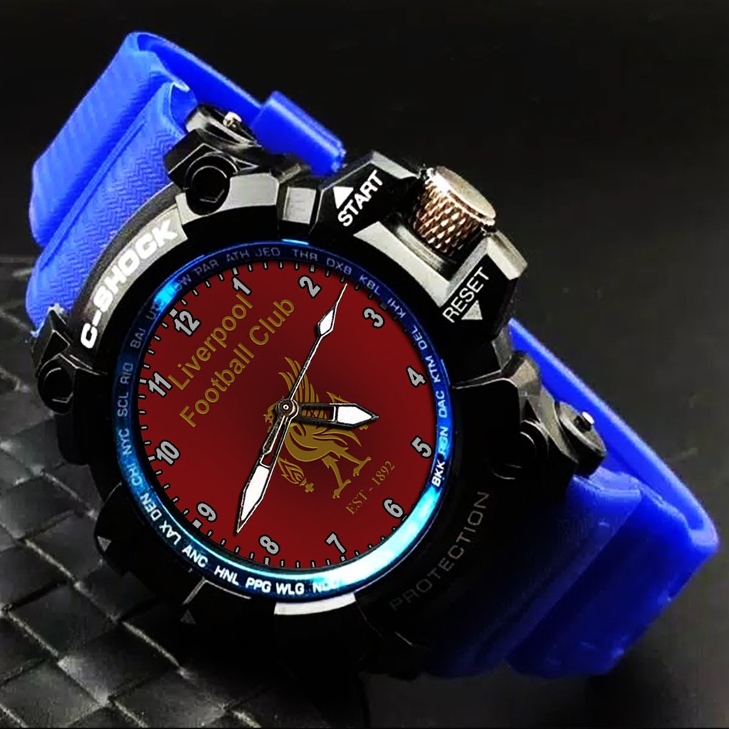 (EXCLUSIVE) JAM TANGAN LIVERPOOL 4 (STRAP WARNA)