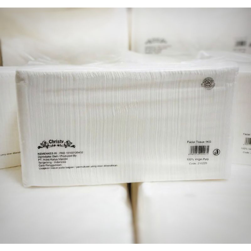 Tissue Wajah Facial - Bahan Premium Halus -  Fany Christy - Tisue - Tisu 1000g - 1 Kg