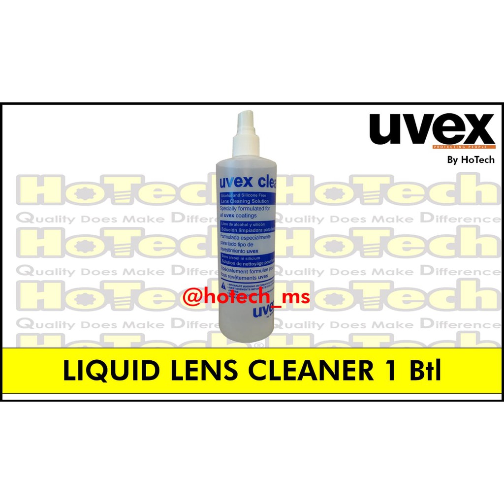 Jual UVEX Safety Glasses Cleaning Solution 16oz / Bottle Clear