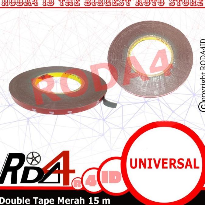 

Double Tape Lem Perekat Mobil Merah 15 Meter rod4 Diminati Banget