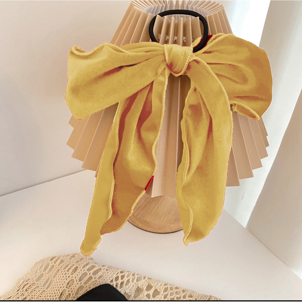 Ikat Rambut Pita Beludru velvet premium