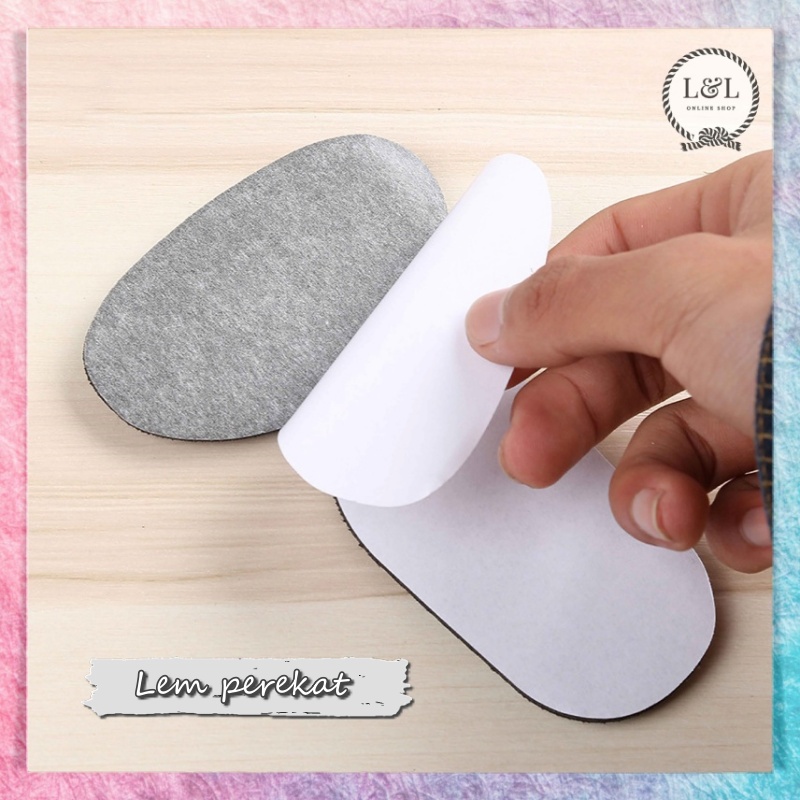 Bantalan Pelindung Tumit Dan Mata Kaki T-Shaped Insole Shoes Pad