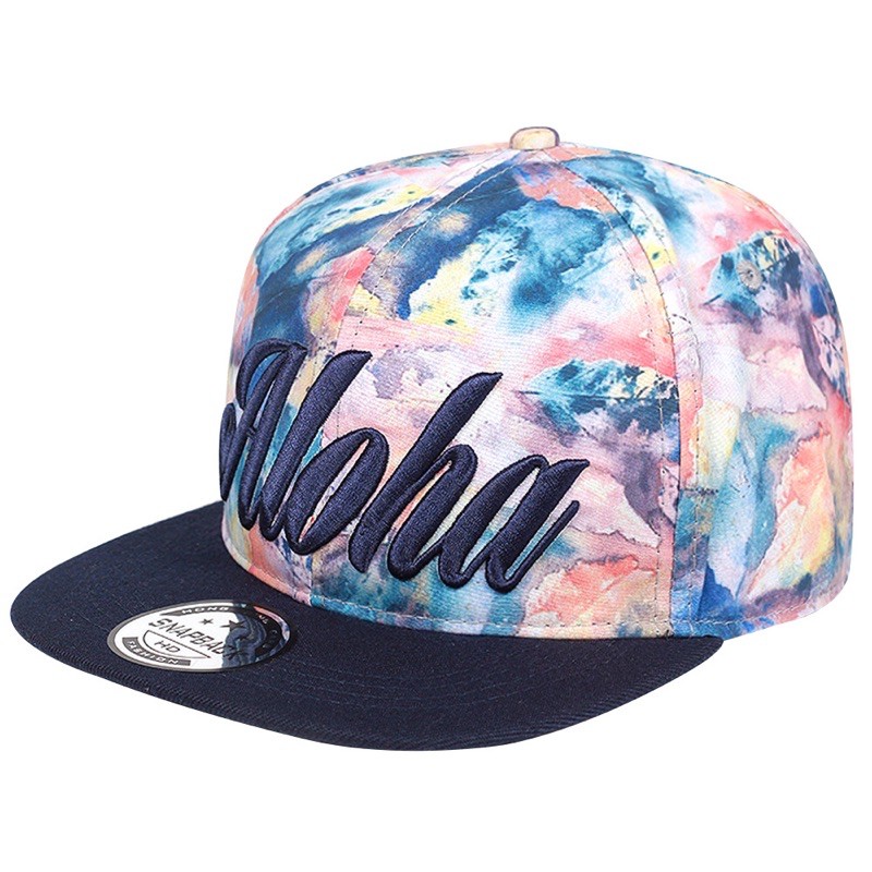 TOPI SNAPBACK IMPORT ALOHA PRIA WANITA ASIA EROPA KOREA AMERIKA HIP HOP ZY1