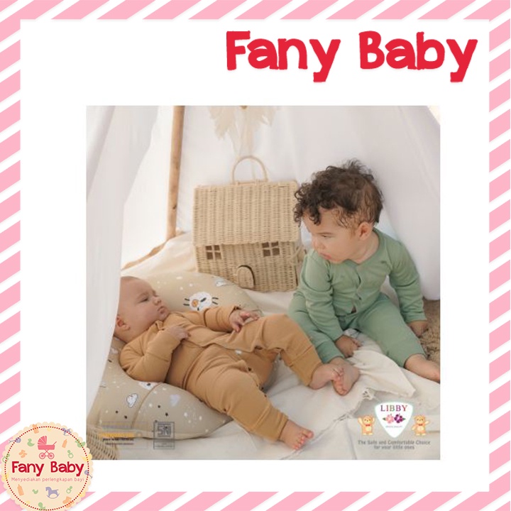 LIBBY SLEEPSUIT KANCING PREMIUM WARNA