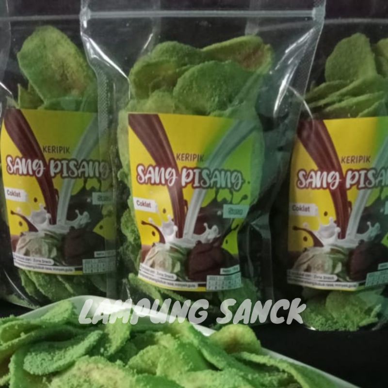 Jual Kripik Pisang Aneka Rasa Khas Lampung Kripik Pisang Rasa Greentea