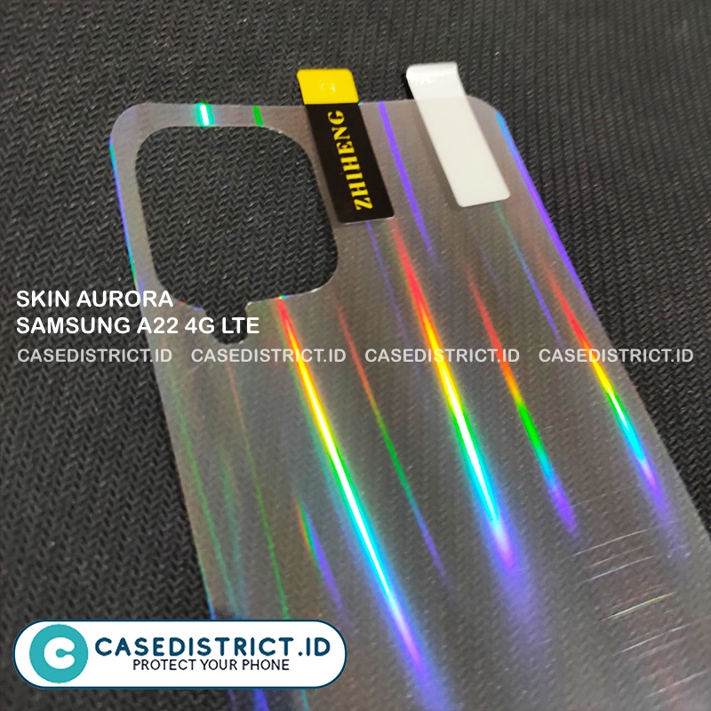 Skin Aurora SAMSUNG A22 4G LTE Garskin Pelangi SAMSUNG A22 4G LTE Stiker SAMSUNG A22 4G LTE Back Scr