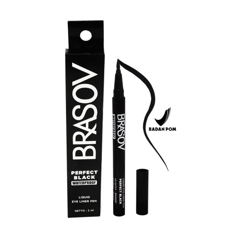 BRASOV PERFECT BLACK EYELINER LIQUID PEN