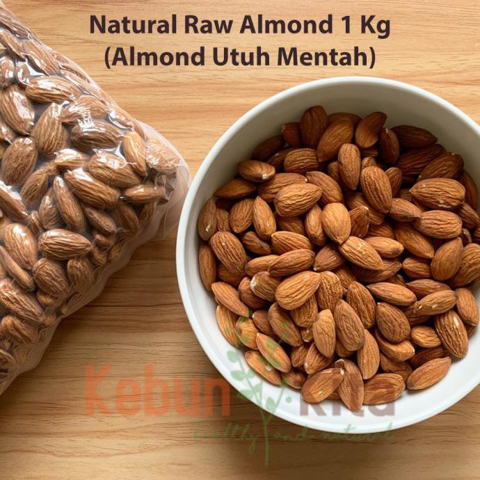 

PROMO KACANG ALMOND MENTAH KUPAS UTUH RAW WHOLE BLUE DIAMOND 1KG