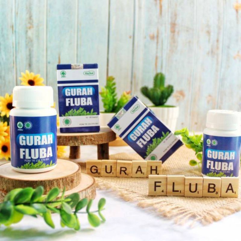 HIU Gurah Fluba 60 kapsul - Obat Batuk flu Sesak Nafas