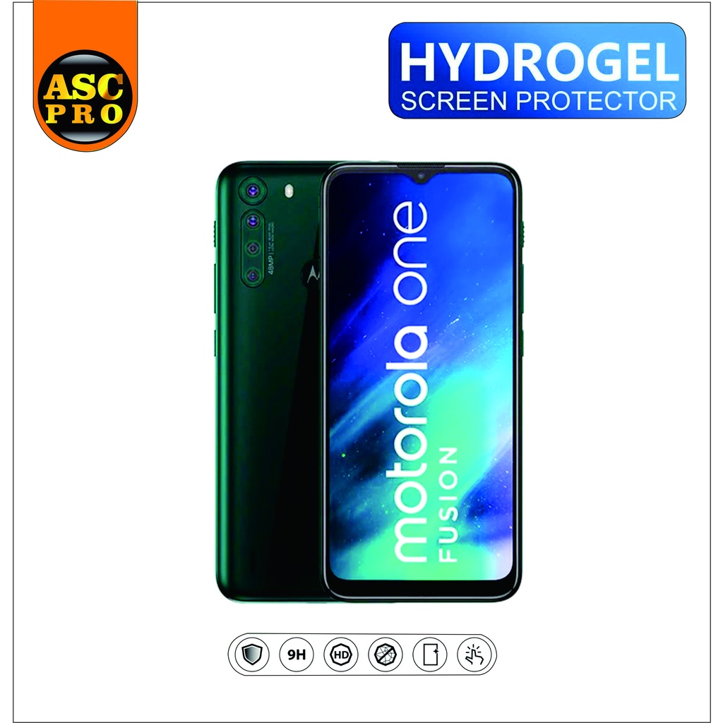 Anti Gores Motorola One Fusion Hydrogel Screen Protector Full Cover