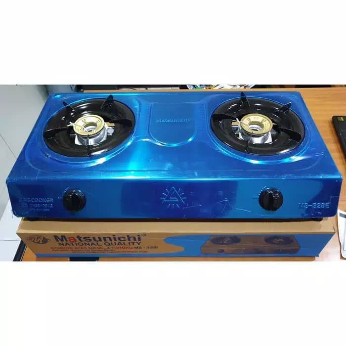 MATSUNICHI Kompor gas 2 tungku stainless murah MS-328E / 328 /MS328E