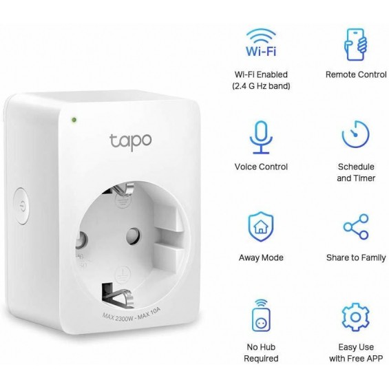 TP LINK Tapo P100 Mini Smart Wi-Fi Socket