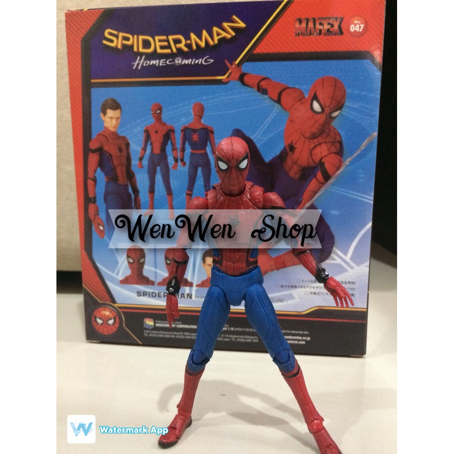 mafex spider man far from home