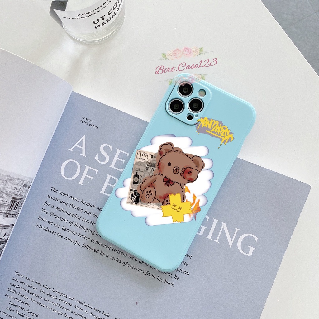 CASE CASING SOFTCASE SILIKON MACARON PELINDUNG KAMERA CUTE MIESEYO OPPO VIVO SAMSUNG XIAOMI REALME IPHONE ALL TYPE BC6177