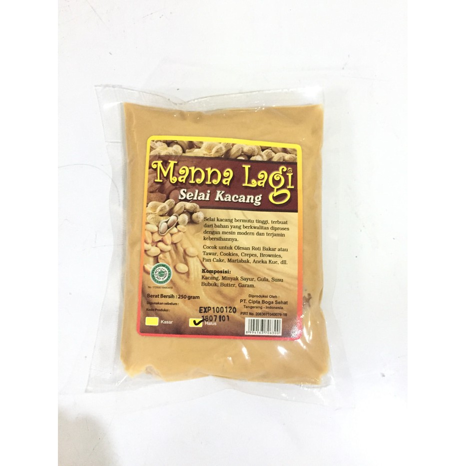 

Selai kacang halus manalagi 250g