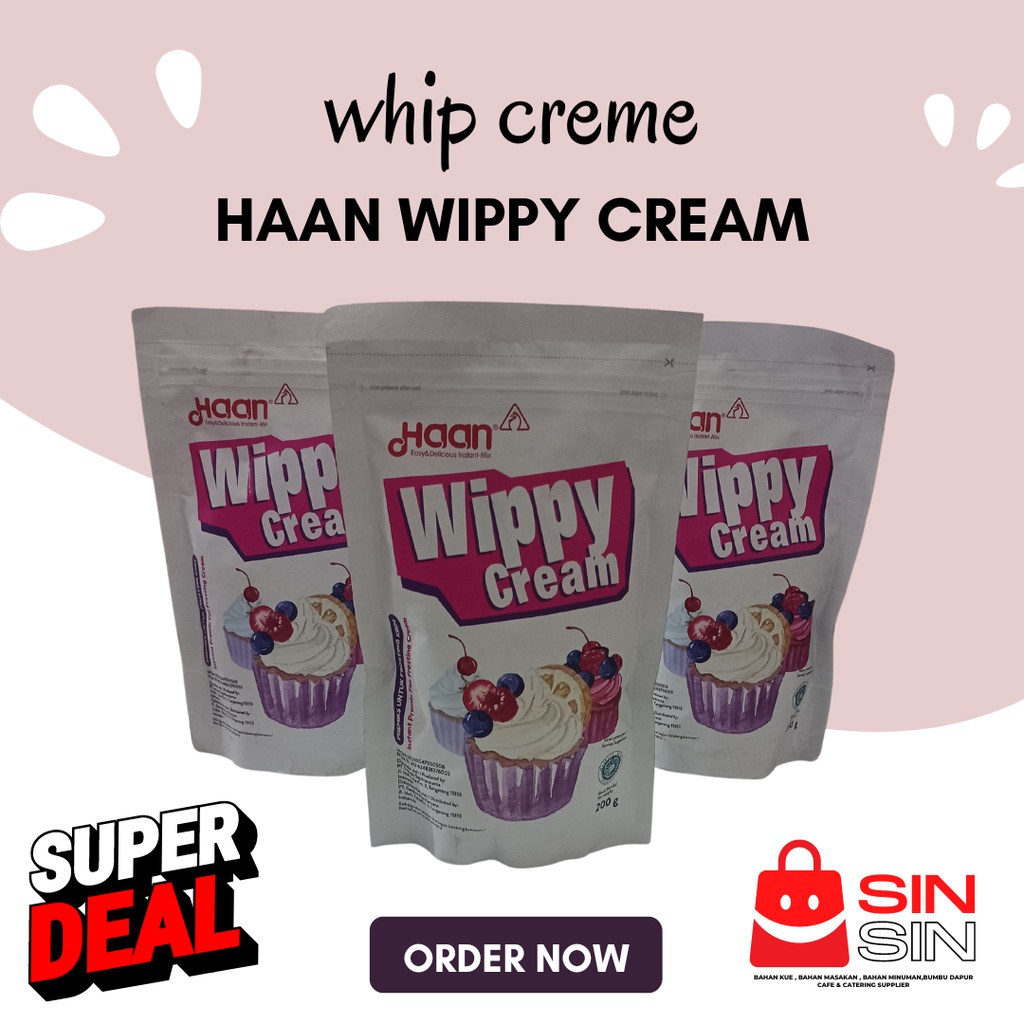 

Haan Wippy Cream / Whip Cream