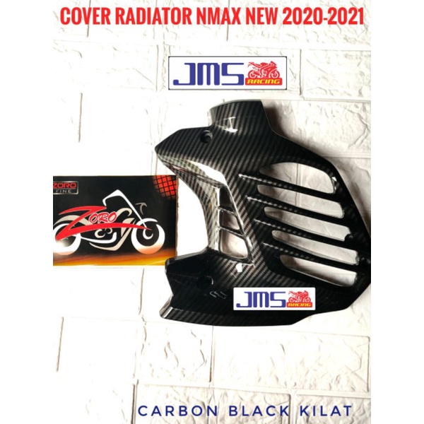 cover tutup carbon radiator nmax new aerox new zoro