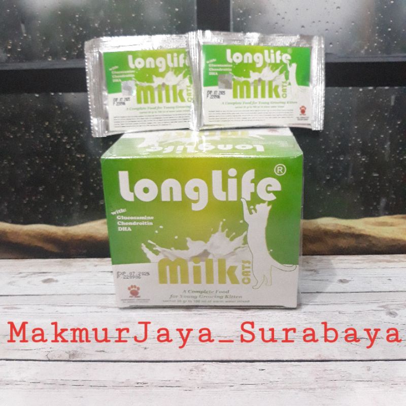 Susu Kucing Long Life Young Growing Kitten Milk Replacer