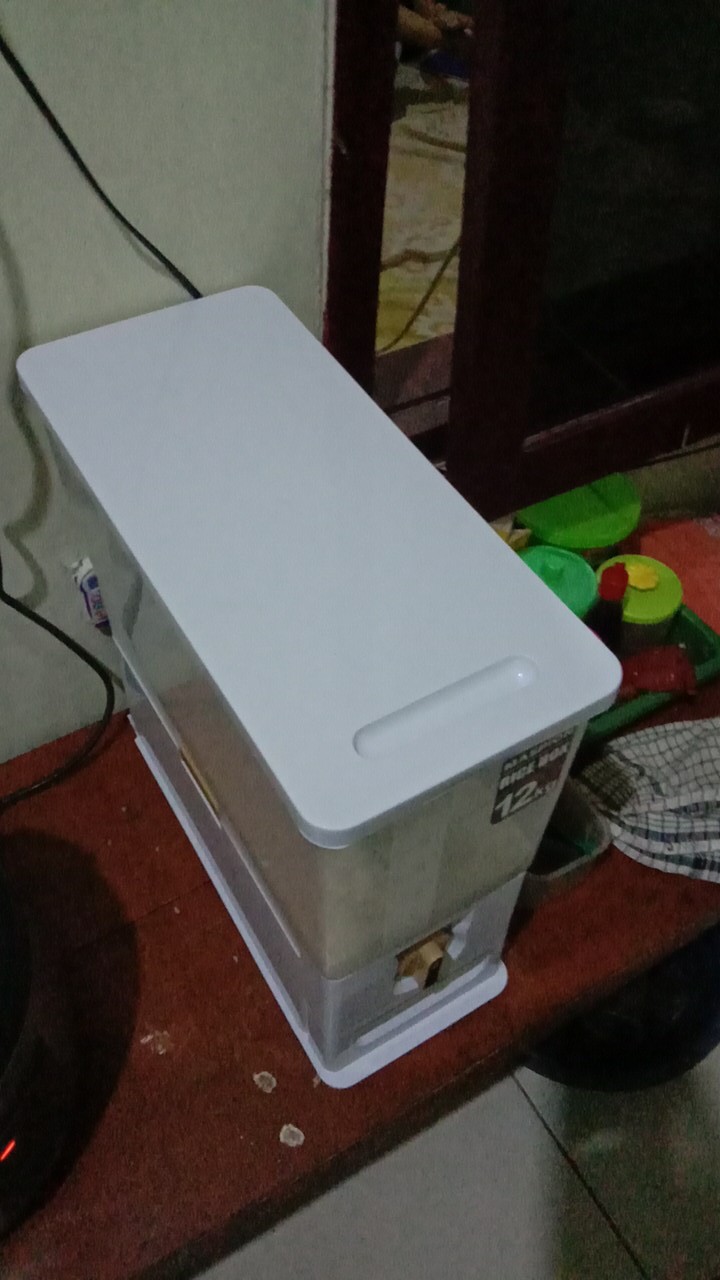 Rice Box - Tempat Penyimpanan Beras Kapasitas 12 Kg Maspion Mrd-12 / Mrd 12