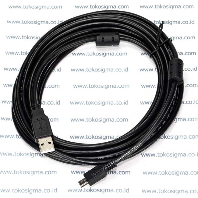 KABEL DATA USB 2.0 to MINI USB PIN 5 HOWELL 3 meter Logger