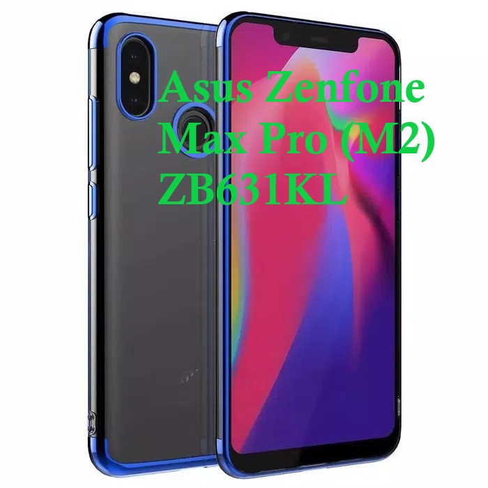 Case Asus Zenfone Max Pro (M2) ZB631KL Chrome Plating Softcase Zenfone