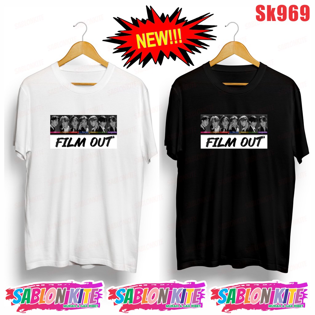 MURAH!!! KAOS KPOP FILM OUT FOTO SK969 UNISEX COMBED 30S