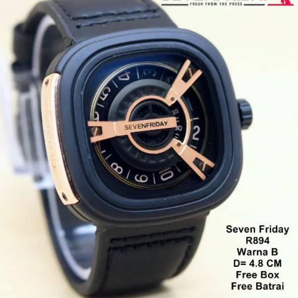 Sangat Nyaman.. (Bayar Tempat) Jam Tangan COUPLE SEVENFRIDAY M1/M2 Series KULIT PREMIUM AUTHENTIC LE