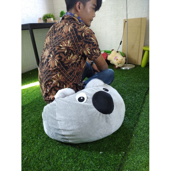 Bantal lantai, Bantal sofa, Bantal duduk, Bean Bag Karakter Koala, Sofa anak