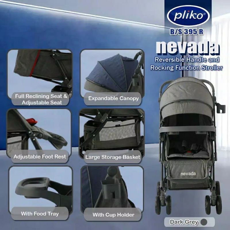 STROLLER PLIKO NEVADA 395R