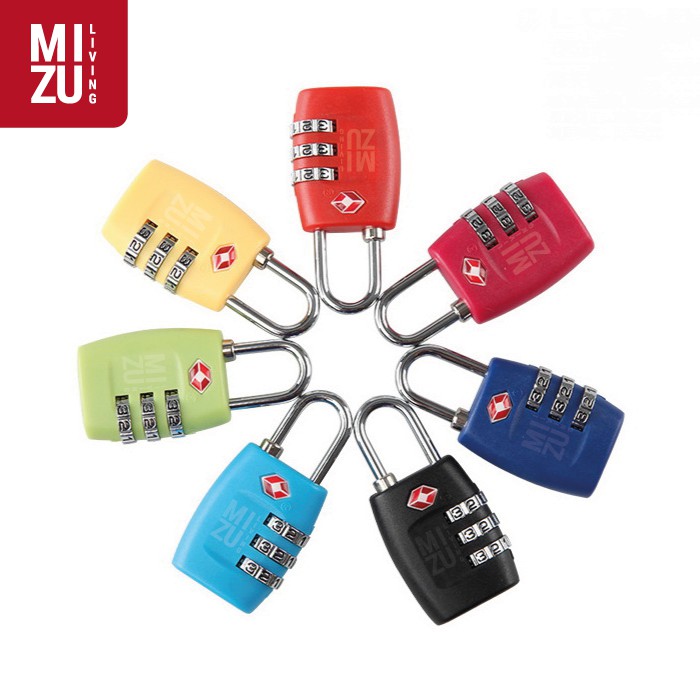 Travel Baggage Luggage Lock TSA WARNA WARNI - Gembok Tas Koper