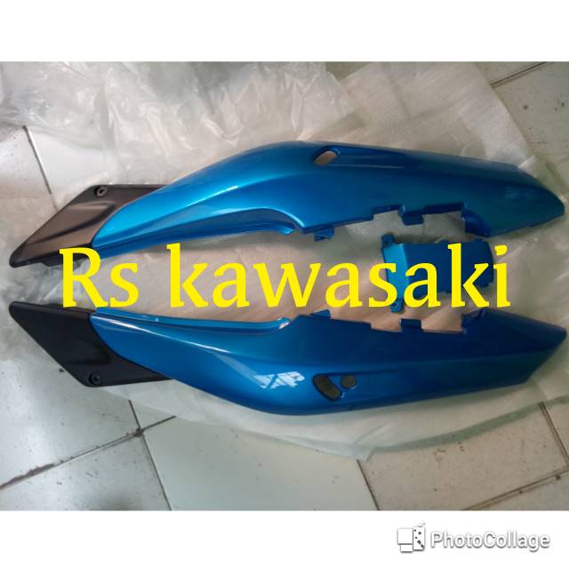 Body belakang ninja rr old biru original