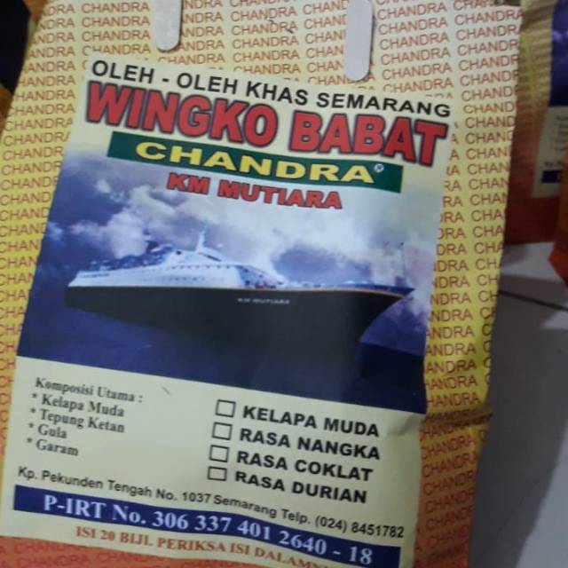 

wingko babat chandra