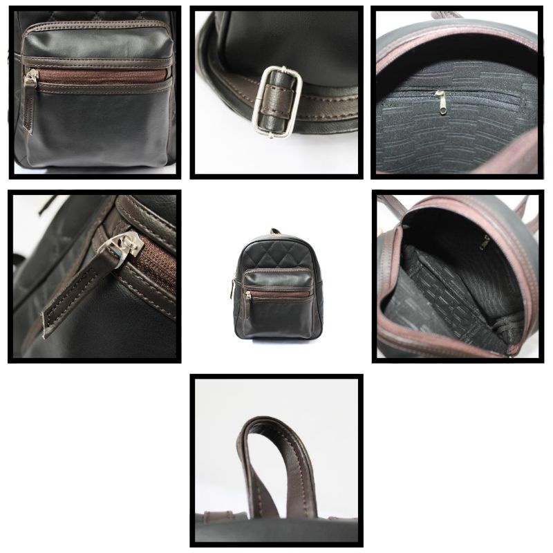 Celah Langit Felicia Backpack l Tas Ransel Leather