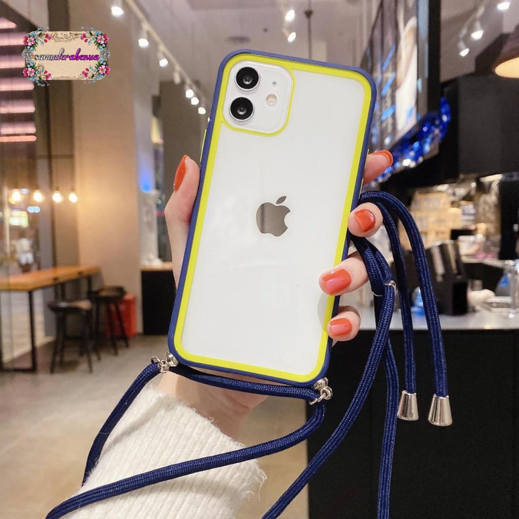 SOFTCASE SLINGCASE LANYARD TALI AURORA VIVO Y12S Y12 Y17 Y19 Y20 Y12S Y30 Y50 Y51 Y91C Y91 Y93 Y95 SB1344