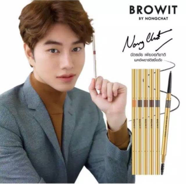 (READY) BROWIT Pro Slim Brow By Nongchat ORIGINAL THAILAND