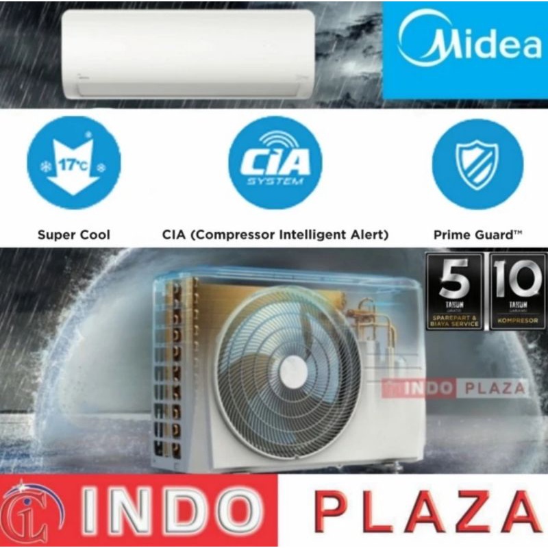 AC MIDEA 2 PK MSAF-18CRN2