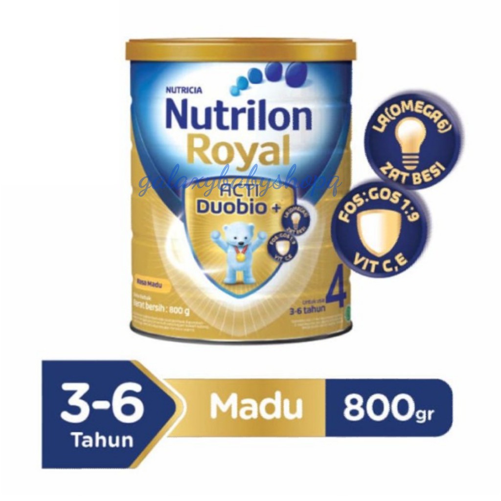 Nutrilon Royal 4 Vanilla, Madu 800gr