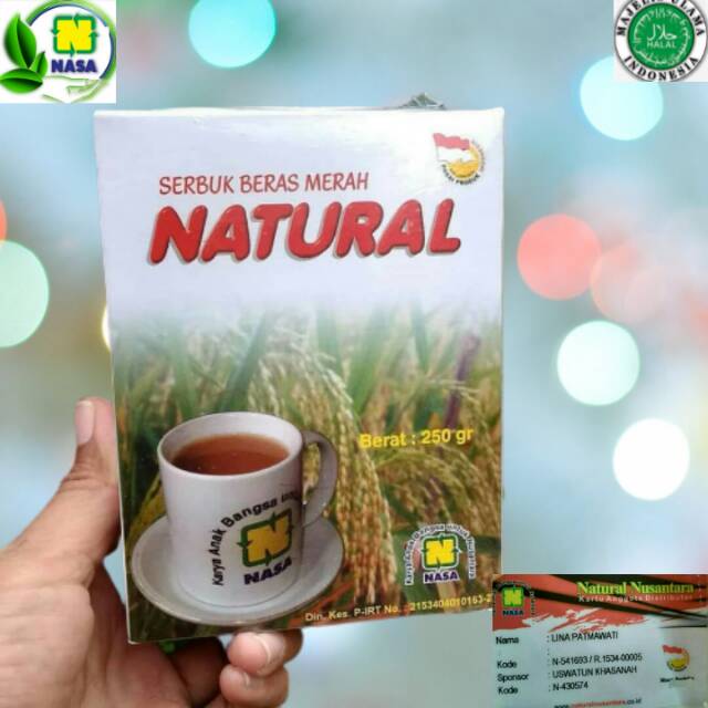 

SERBUK BERAS MERAH NATURAL