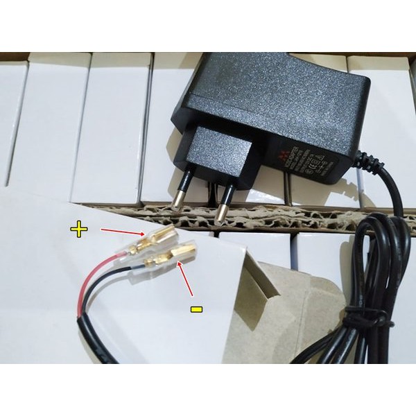 Murah adaptor 12V 1A untuk dinamo mini drill adapter dinamo bor PCB