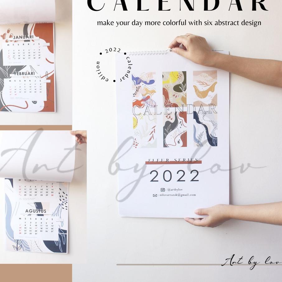 

GRADE PREMIUM Kalender Dinding Gantung 2022 Hijriyah Islam Aesthetic Wall Calendar Homedecor Wall De
